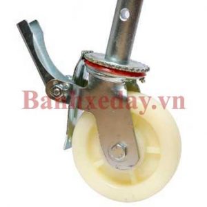 Bánh xe Giàn Giáo 150mm Nylon xoay khóa kép – Mã A6-NID-086160