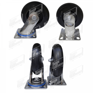 CÀNG BÁNH XE PHONG THẠNH KIỂU H 100, H130, H150, H200 CAOSU XOAY - CỐ ĐỊNH