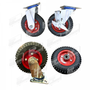 BÁNH XE ĐẨY TẢI TRUNG 160 ĐỎ MG - DĐ, CĐ, DĐ CT