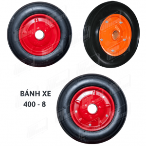 BÁNH KHÔNG RỜI THAY THẾ CAOSU PHONG THẠNH – FS 400-8 Đỏ (Có ốc & Không ốc) & Cam Tây Nguyên